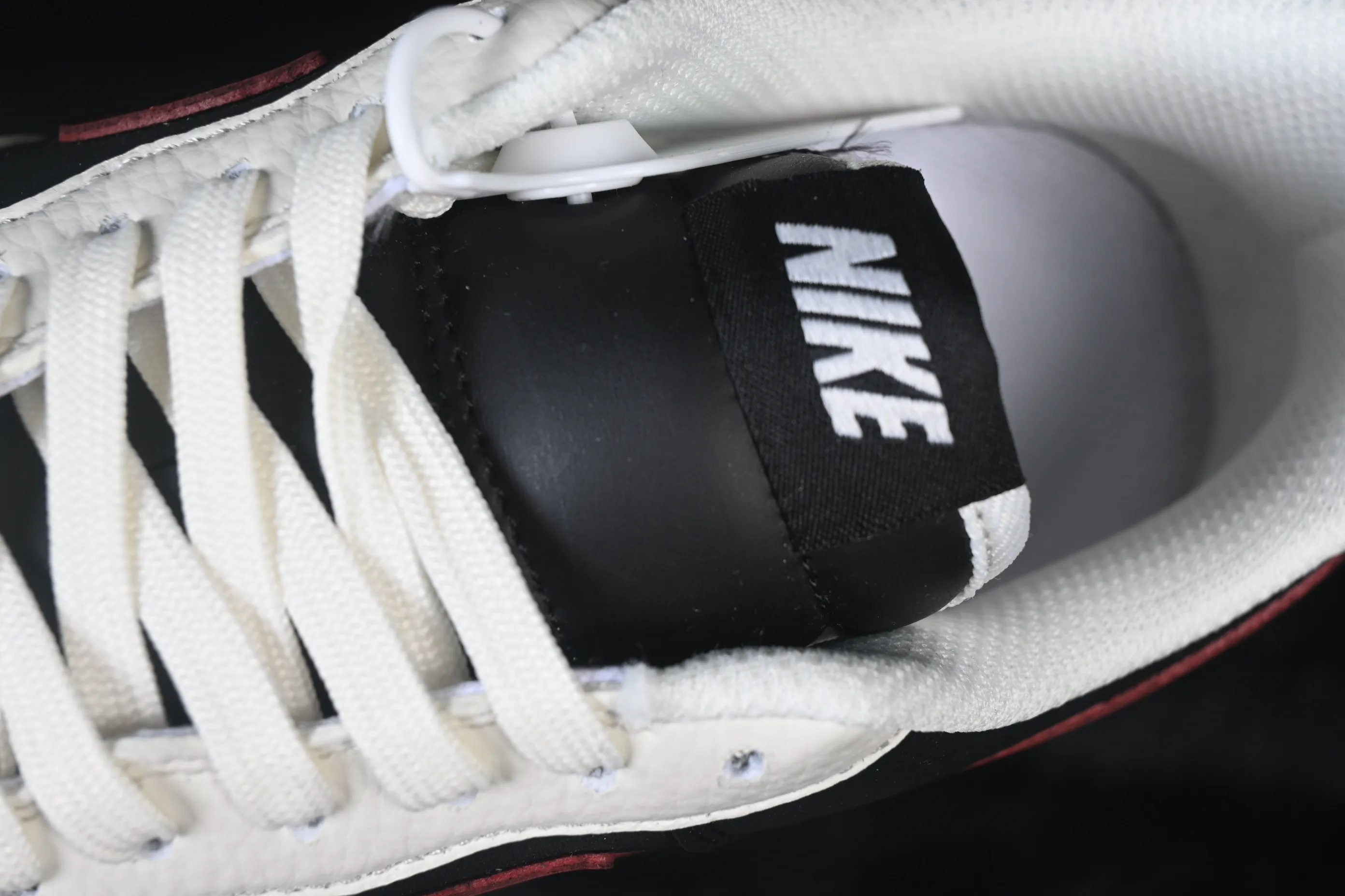 All categories Nk Air Force 1 Air Force series Nk Air Force 1 Low Air Force low-top Nike Air Force 1'07 Low White, red and black color splicing Air Force 1 low-top casual sneakers IM3378-122